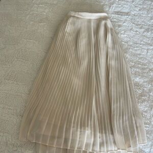 Cream LEITH skirt Medium